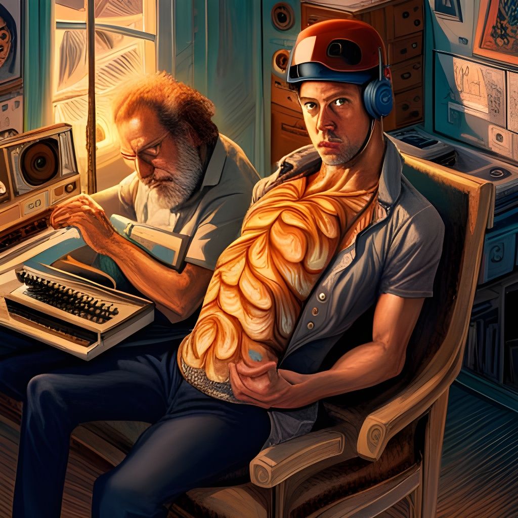 Disturbing Legless Tiger Swing: A Hyperdetailed Horror Art