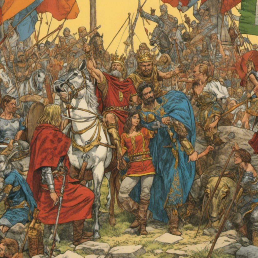 <lora:Vandal:1.0> a drawing in the Marvel comic book style s...