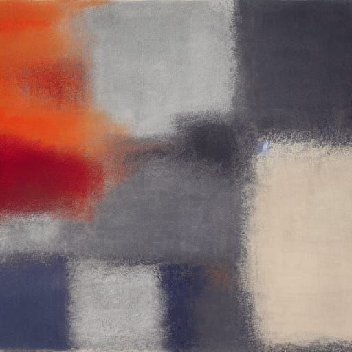 Abstract Color Fields Evoking Justice as Rothko-Inspired Art