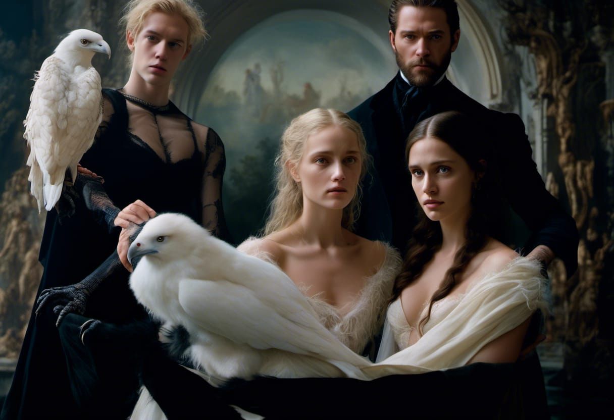 Alien Party Inspired by 20th Century Paintings