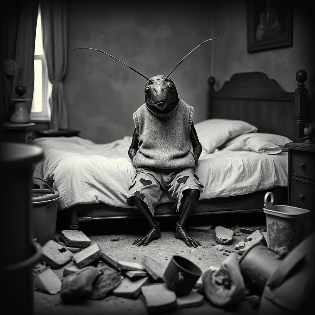 Gregor Samsa realizes his true self at the height of an iden...