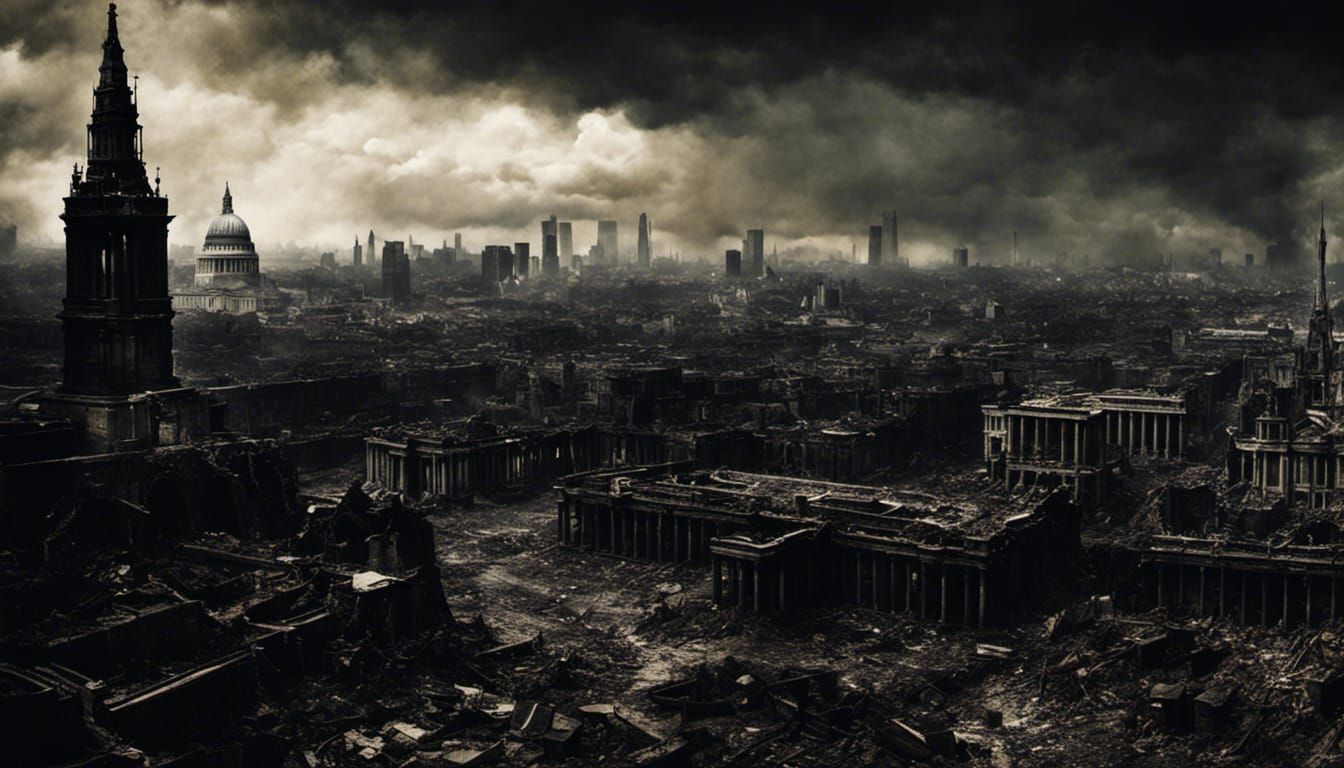 Post-Apocalyptic Landmarks / DC has Fallen