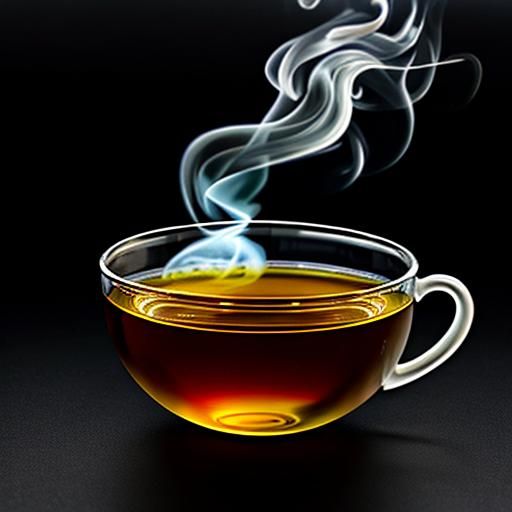 Miniature Dragon in Giant Transparent Teacup