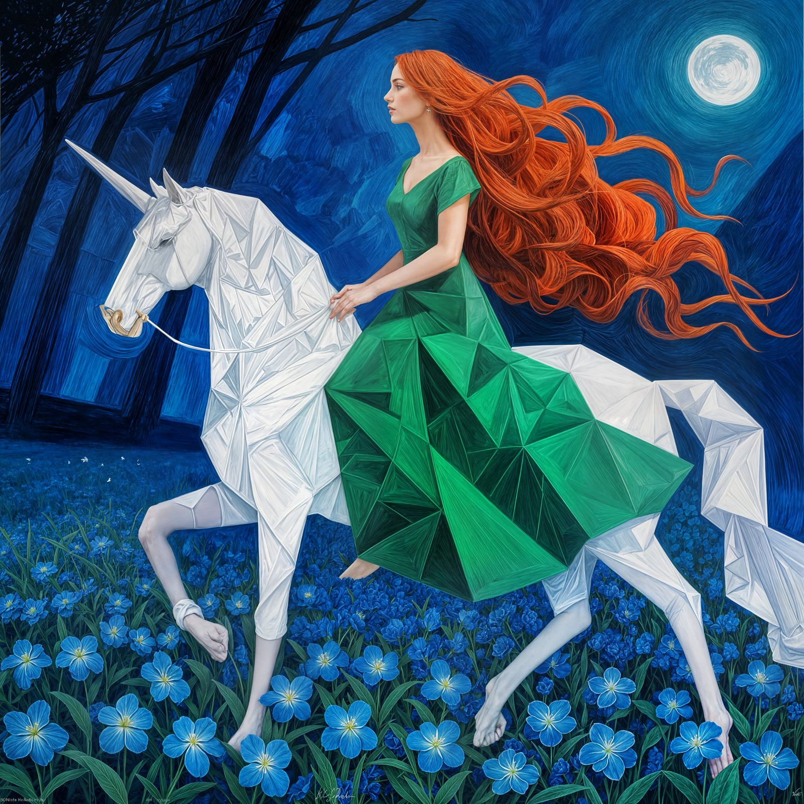 AI Generated Abstract Art