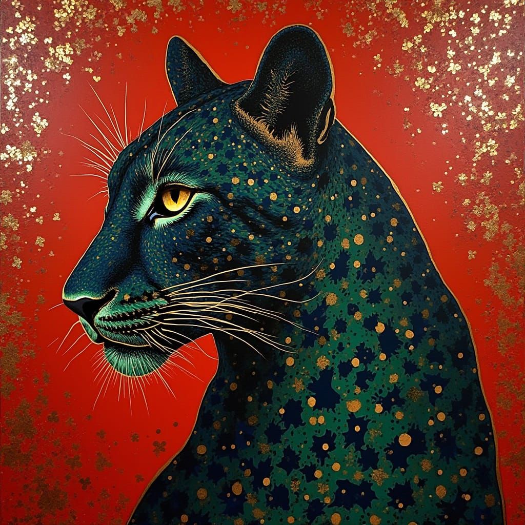 Whimsical Leopard