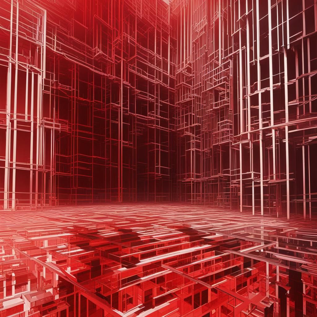 Emergence Theory: Complex Patterns in Red