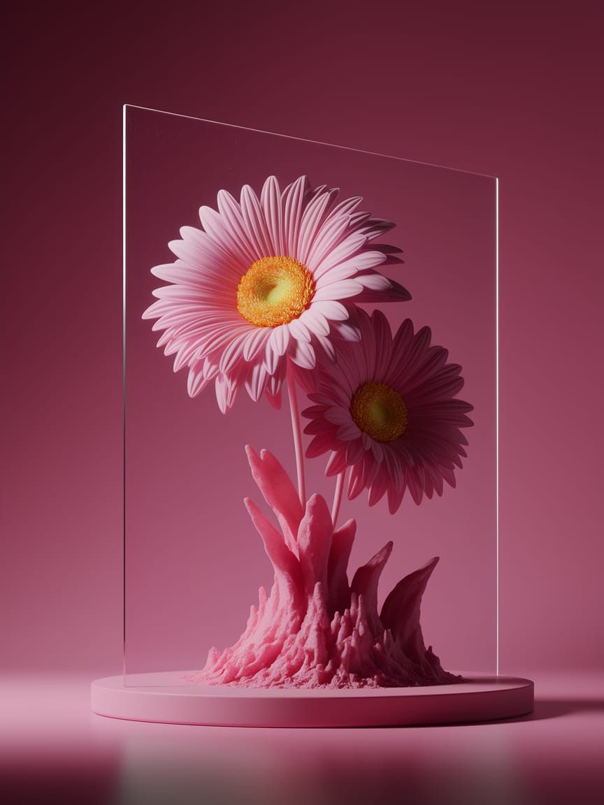 Fading into Fantasy Gum Sculpture