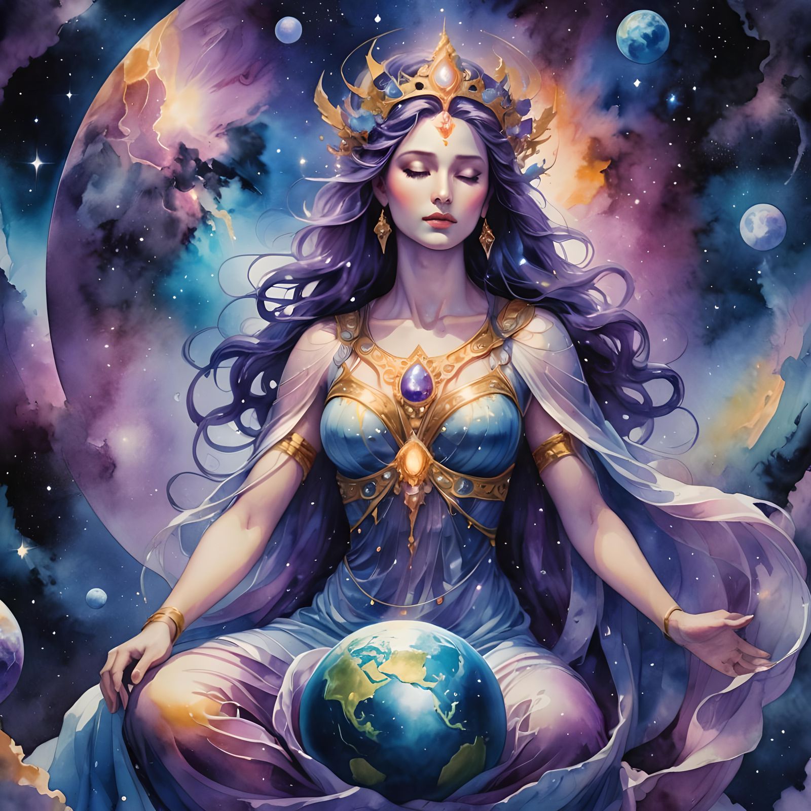 Craddling the gift I made once