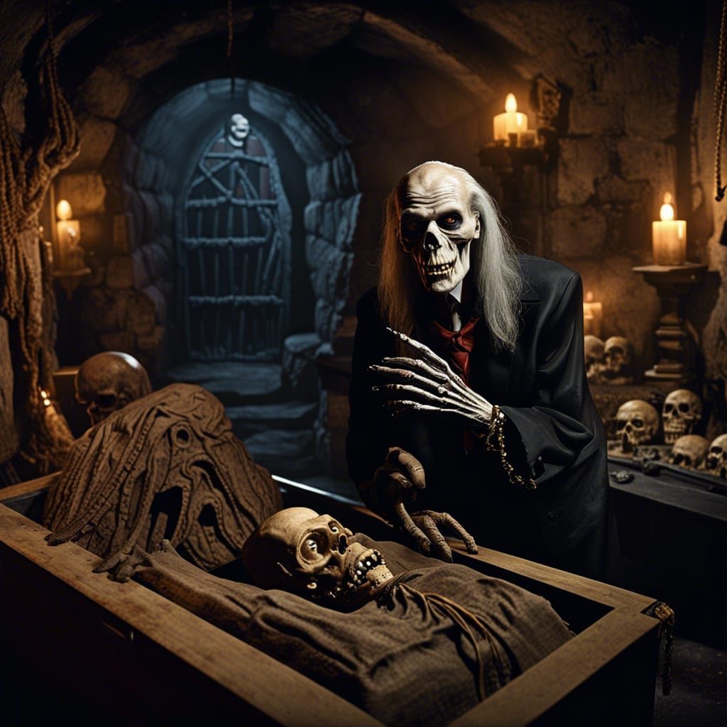 Crypt Keeper in his Home