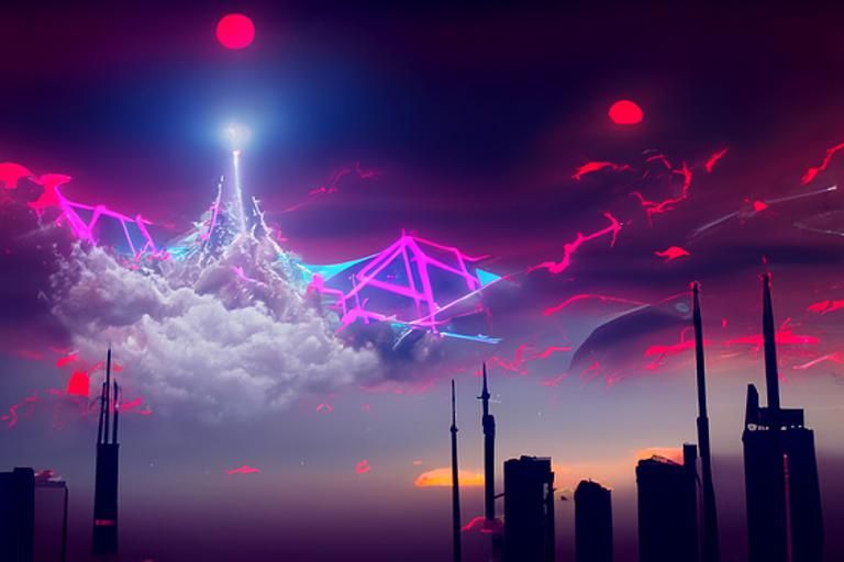 cross dimensional breach of an eldritch fractal horror in th...