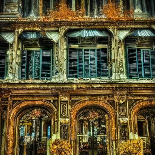 Four Seasons Blended in Hyperrealistic Detail