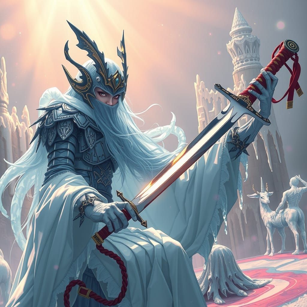 Ethereal Ice Wizard Unleashes Shinigami Power