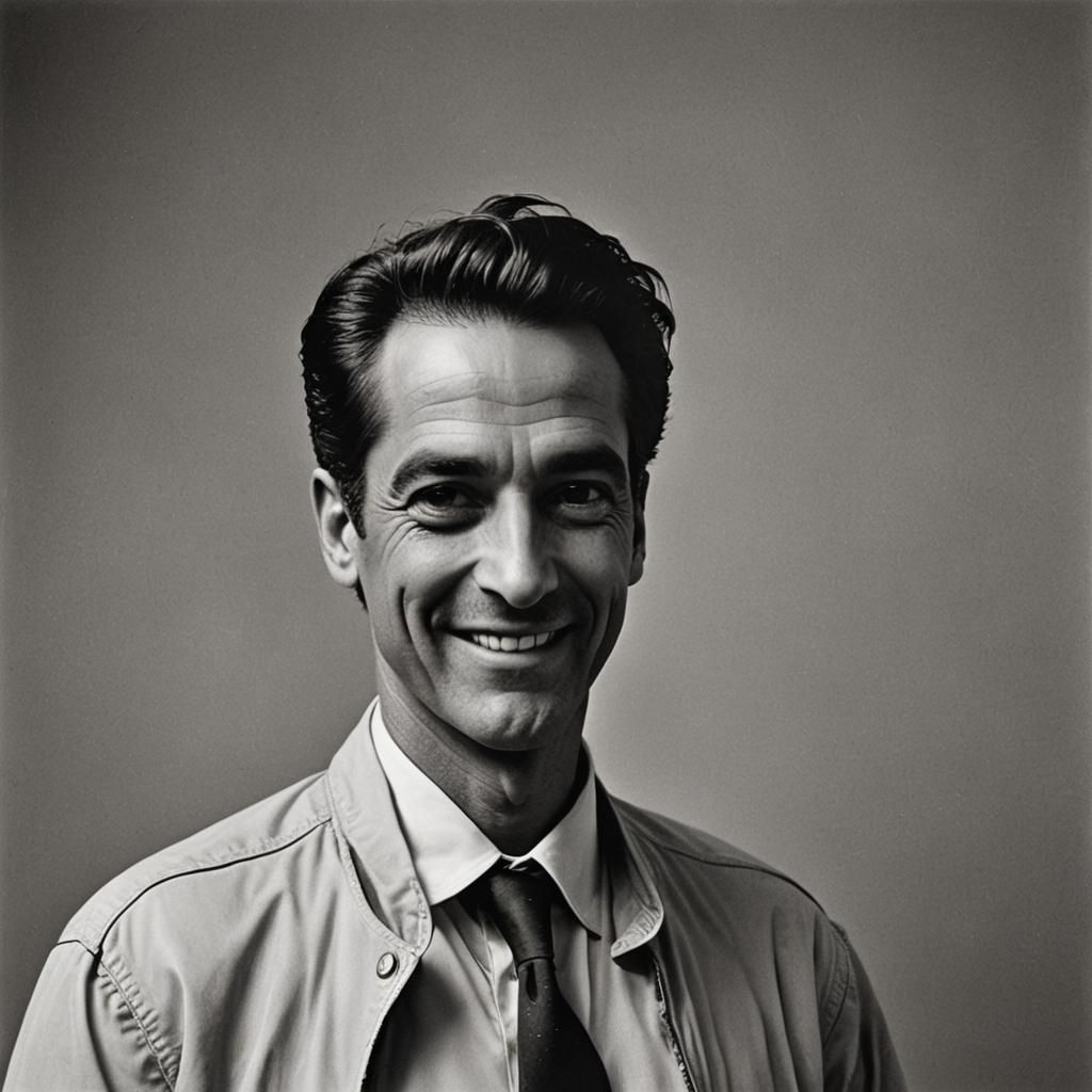 AI Generated Image of a Funny Man