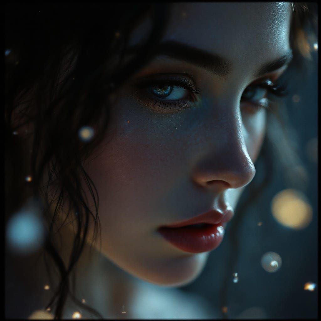 Goddess Portrait with Cinematic Color Grading