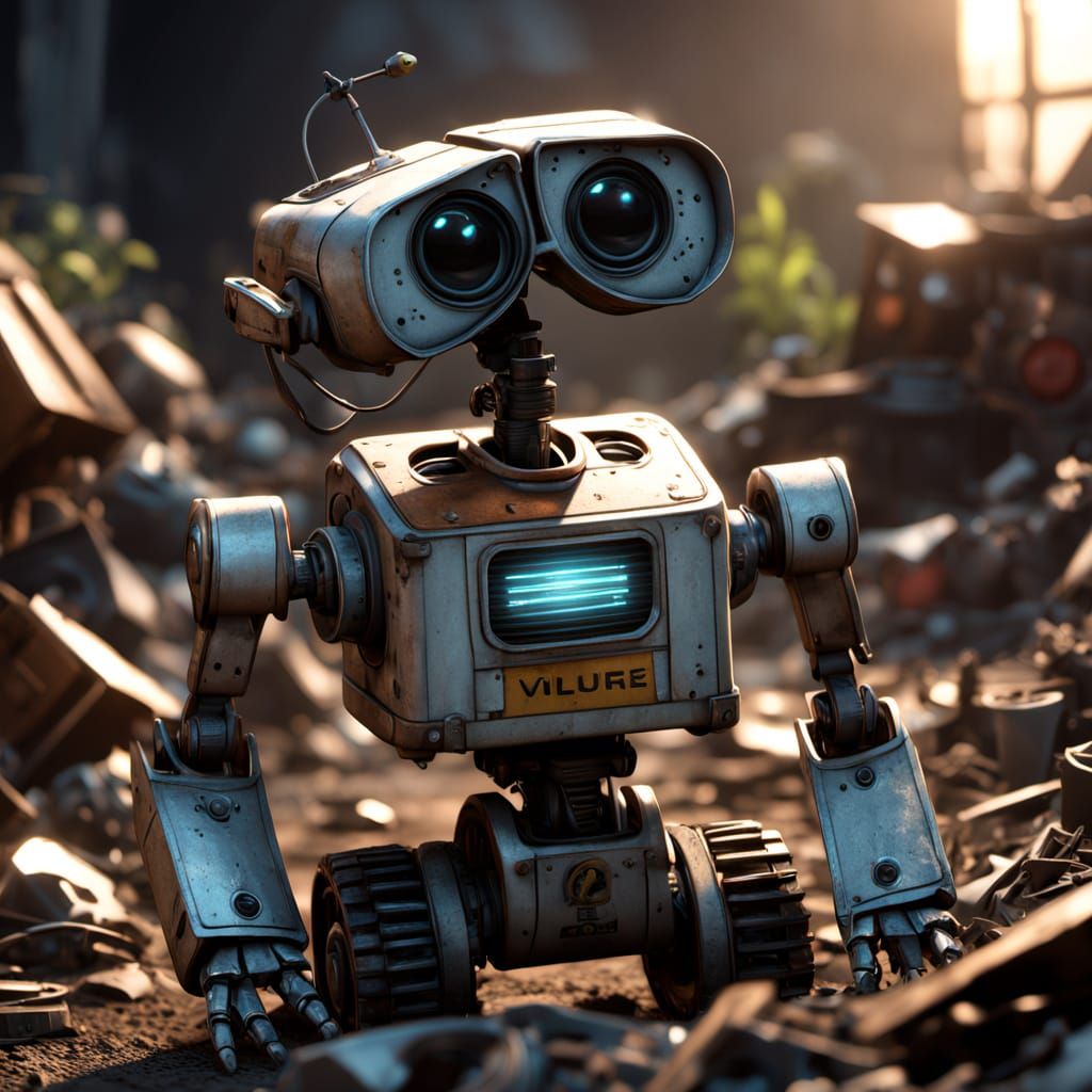 Robot Sprout: Pixar-Style 3D Animation