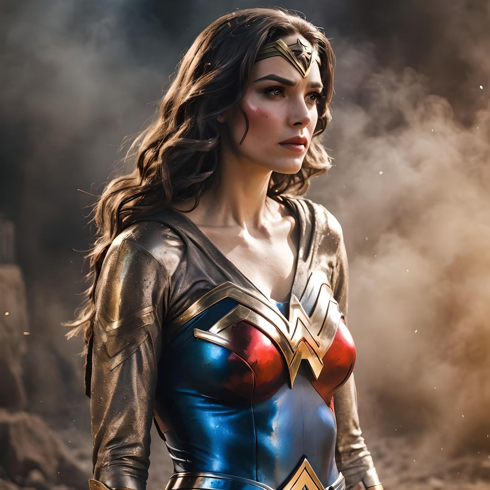 Wonder Woman and Supergirl Cosplay Portrait