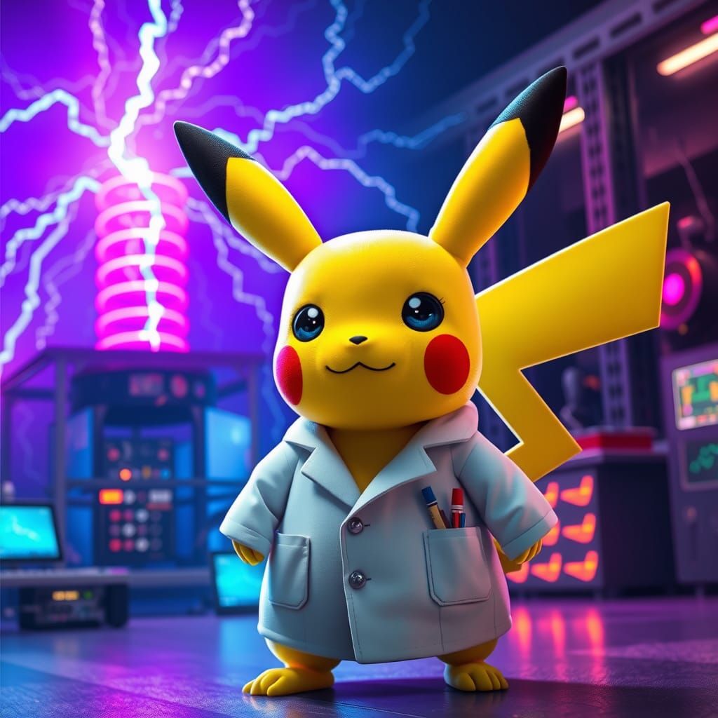 Pikachu electrical engineer