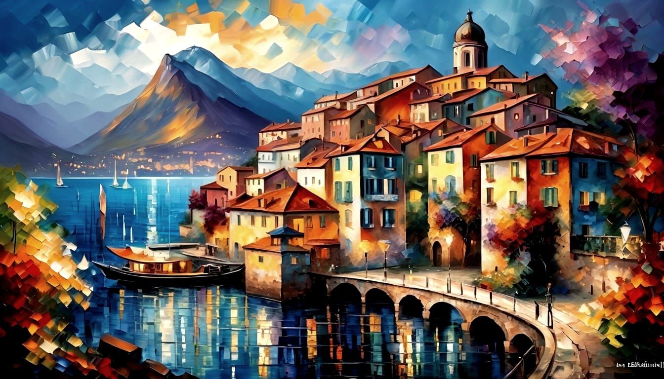 Abstract Fusion of Diverse Artistic Styles