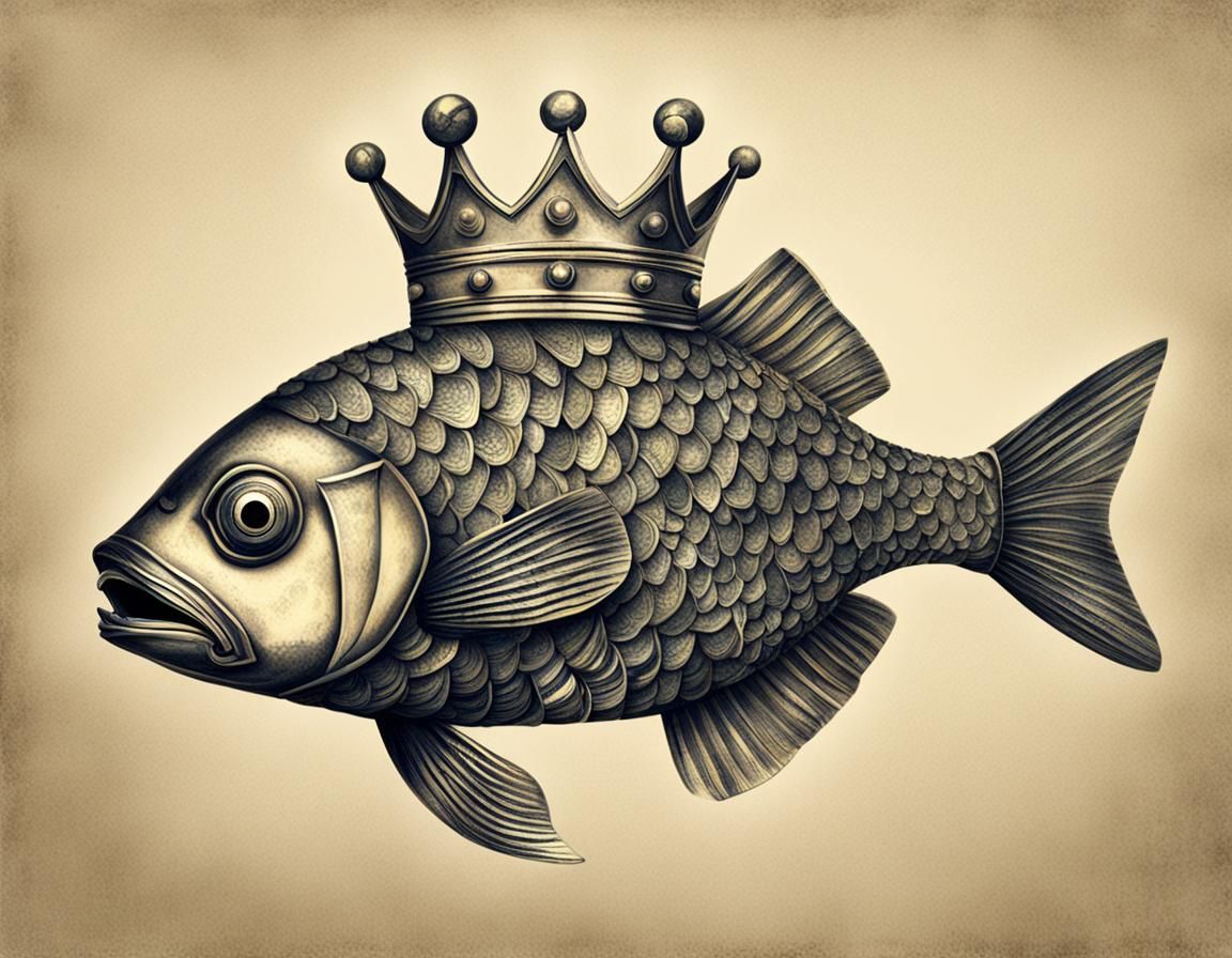 Fish Crown: An AI Interpretation