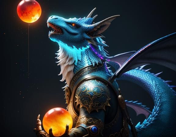 Dragon Frolics with Enchanted Beings: Concept Art