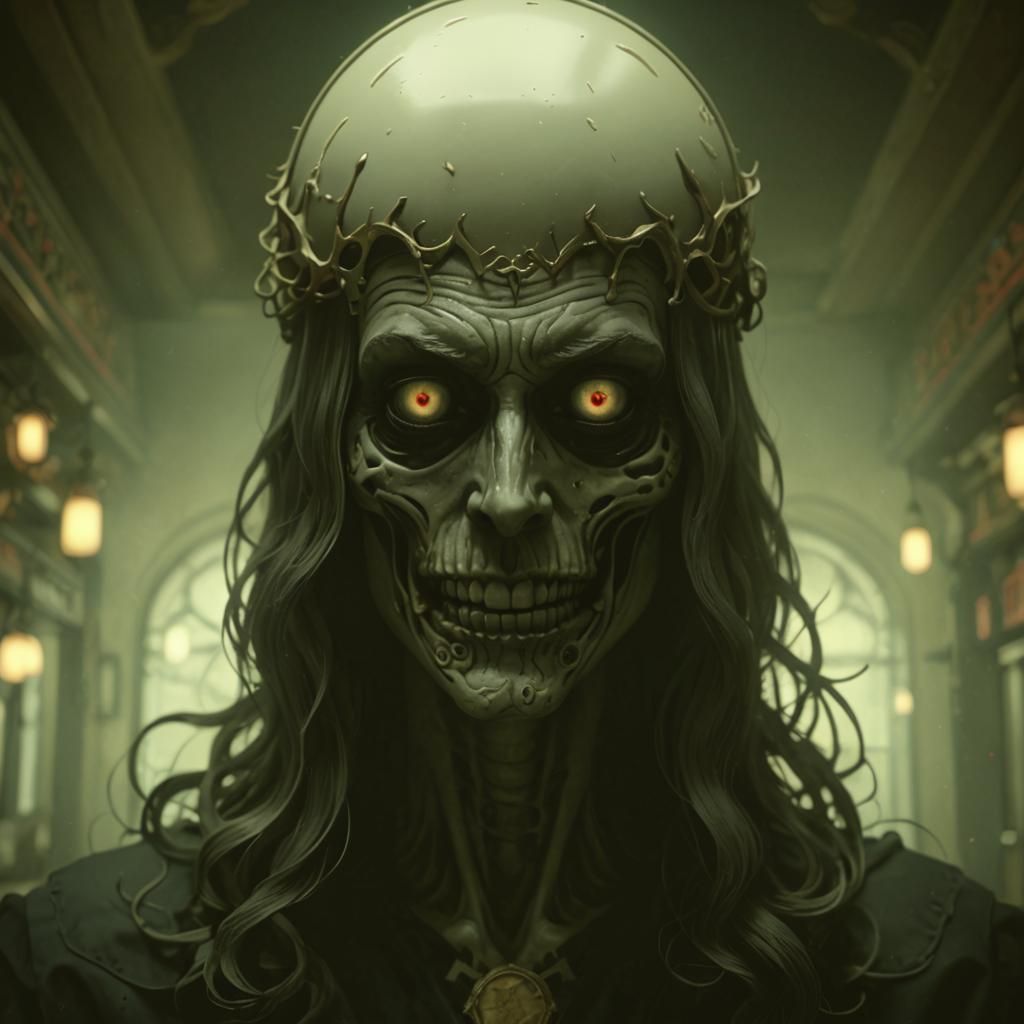 Haunted Macabre Big Mac Diner Interior