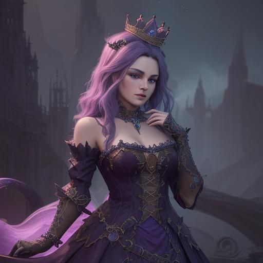 Crown Jewels Kitten: Detailed Fantasy Concept Art