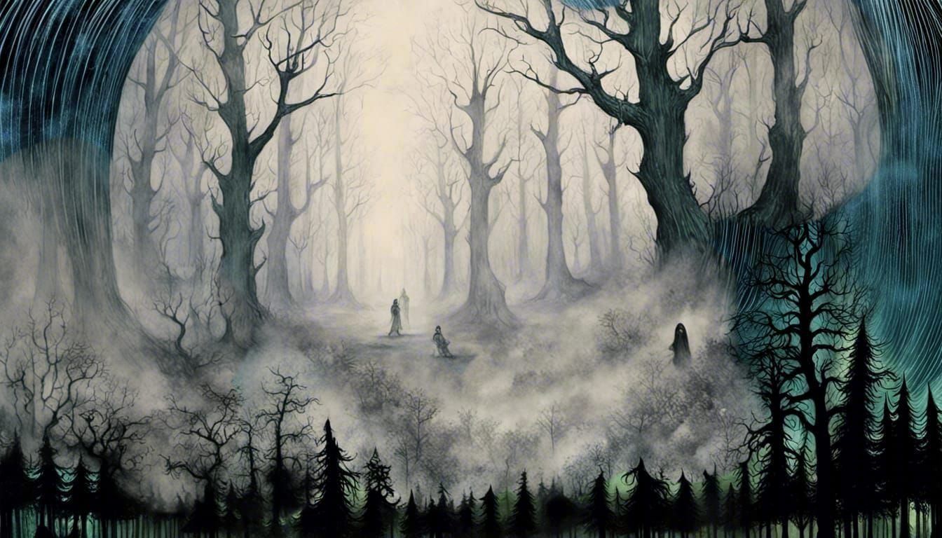 Sinister Forest Warlocks Macabre Rite