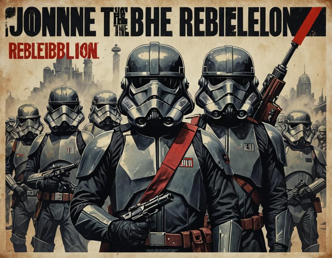 Join the Rebellion: An AI-Generated Call to Action