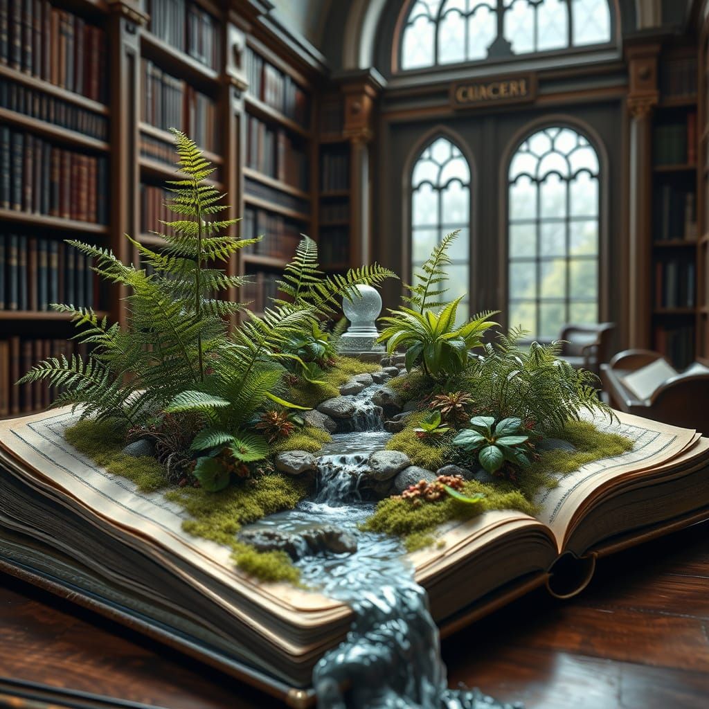 Gardening Book Comes to Life in Library