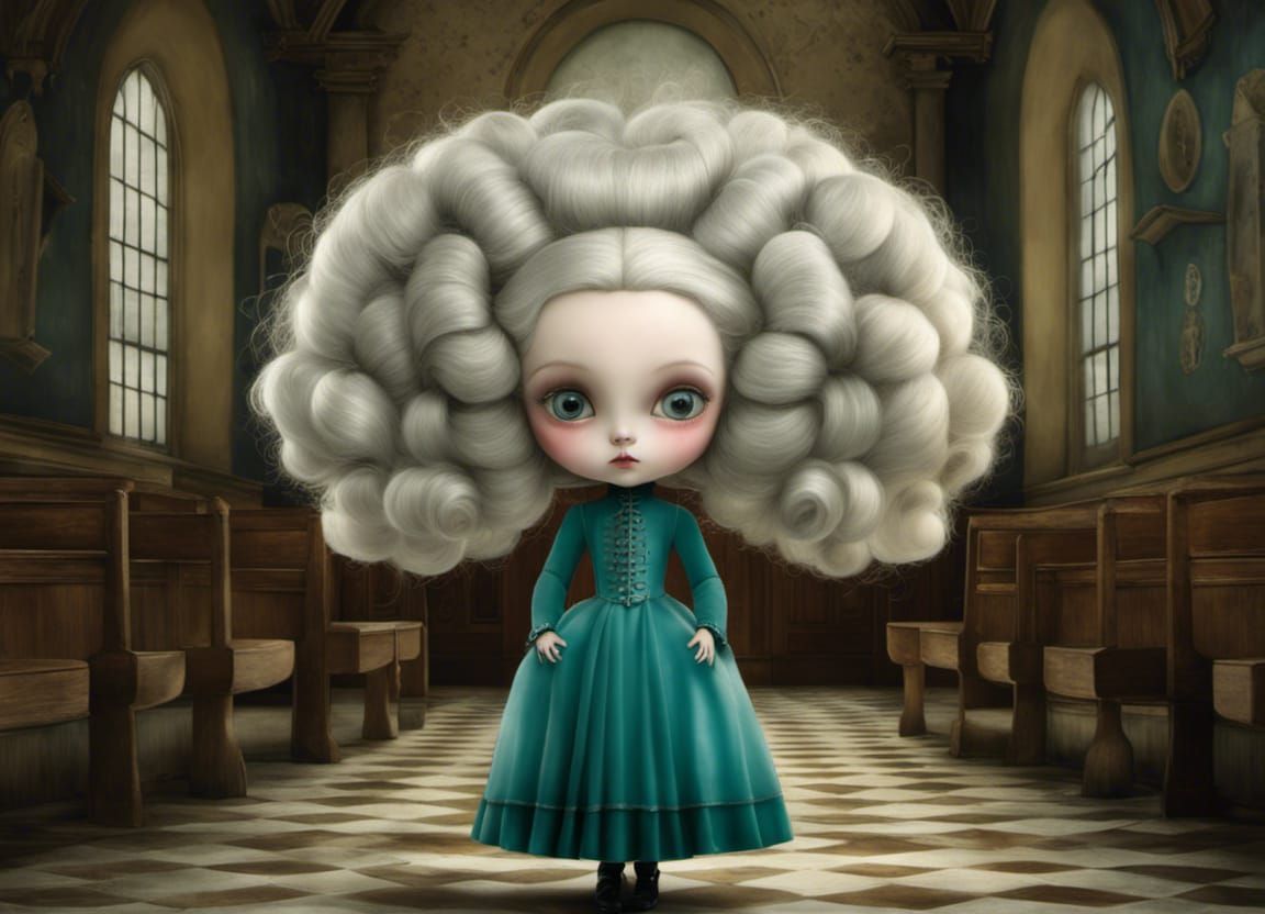 doll with big hair