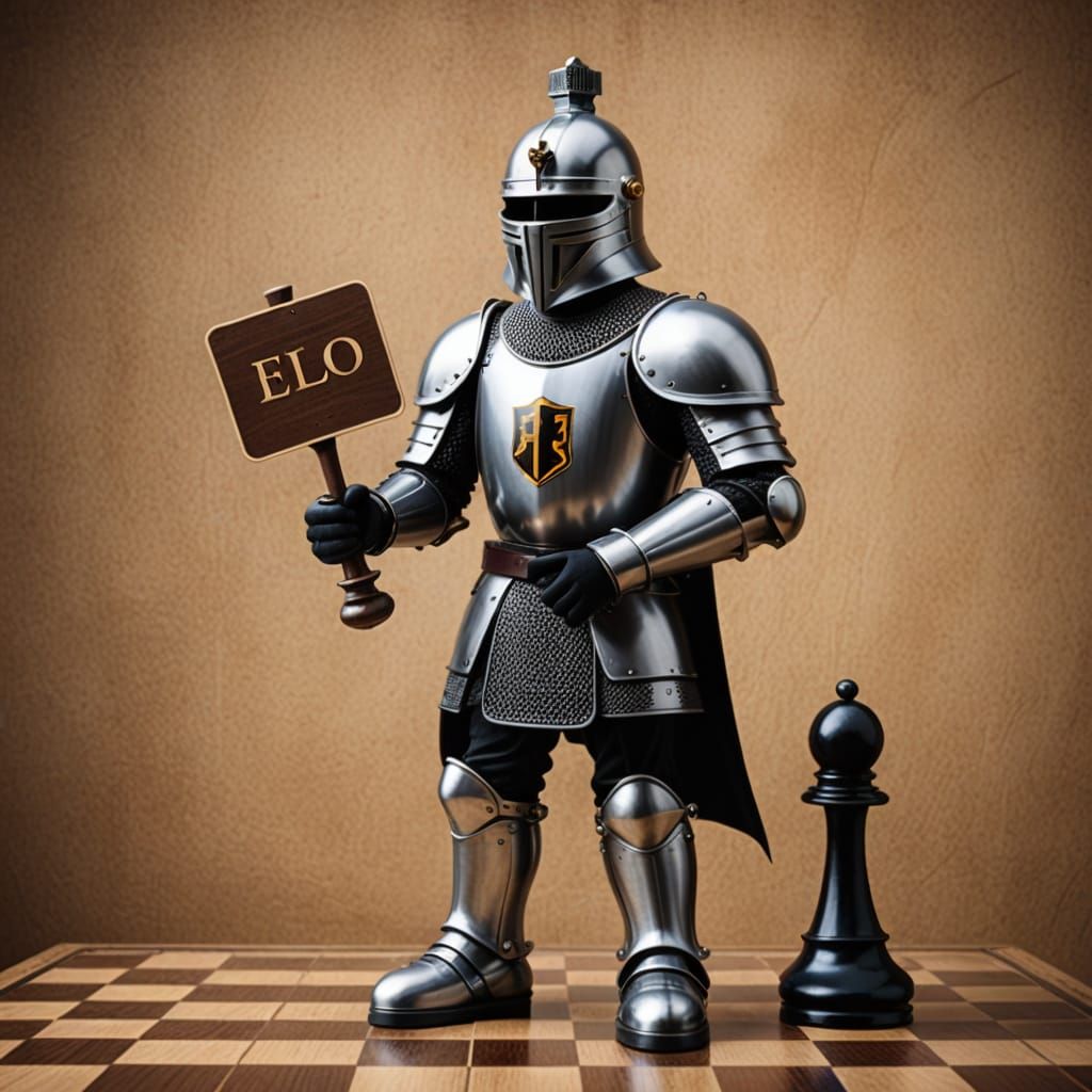 Chess Knight in a World of ELO