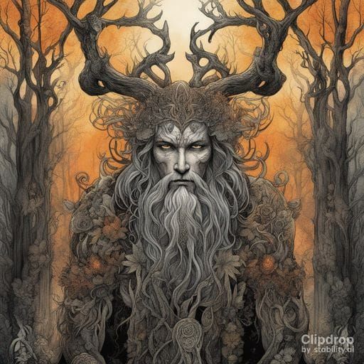 Cernunnos: A Digital Interpretation of Celtic Divinity