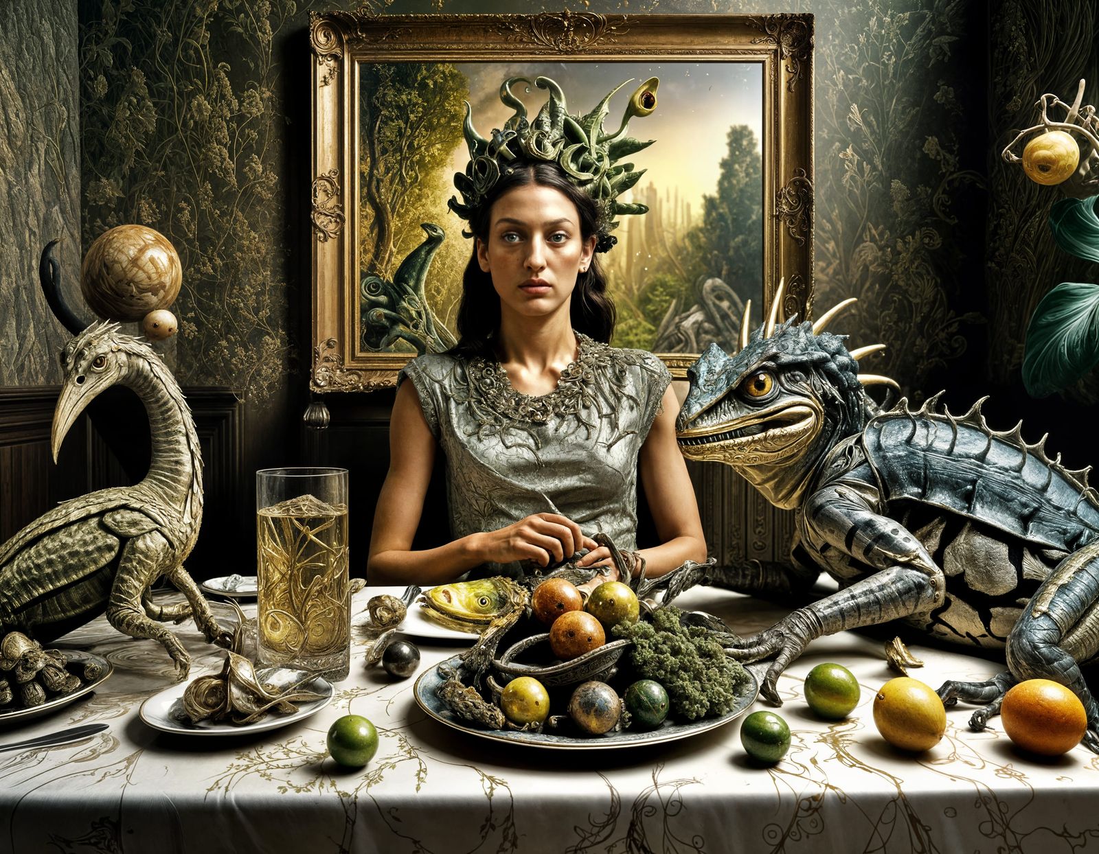 Photorealistic Room Scene with Cinematic Lighting in 8K