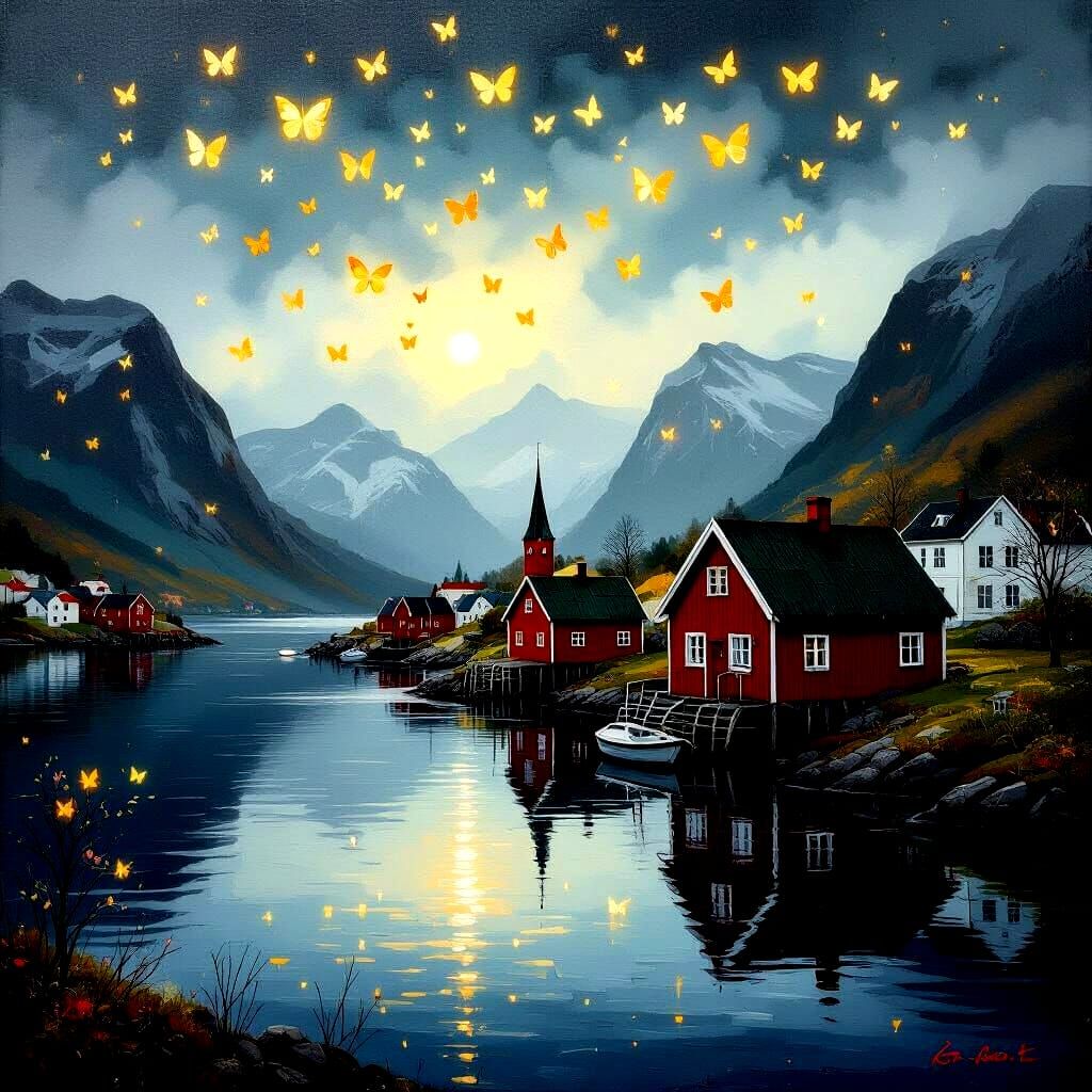 Scandinavian village