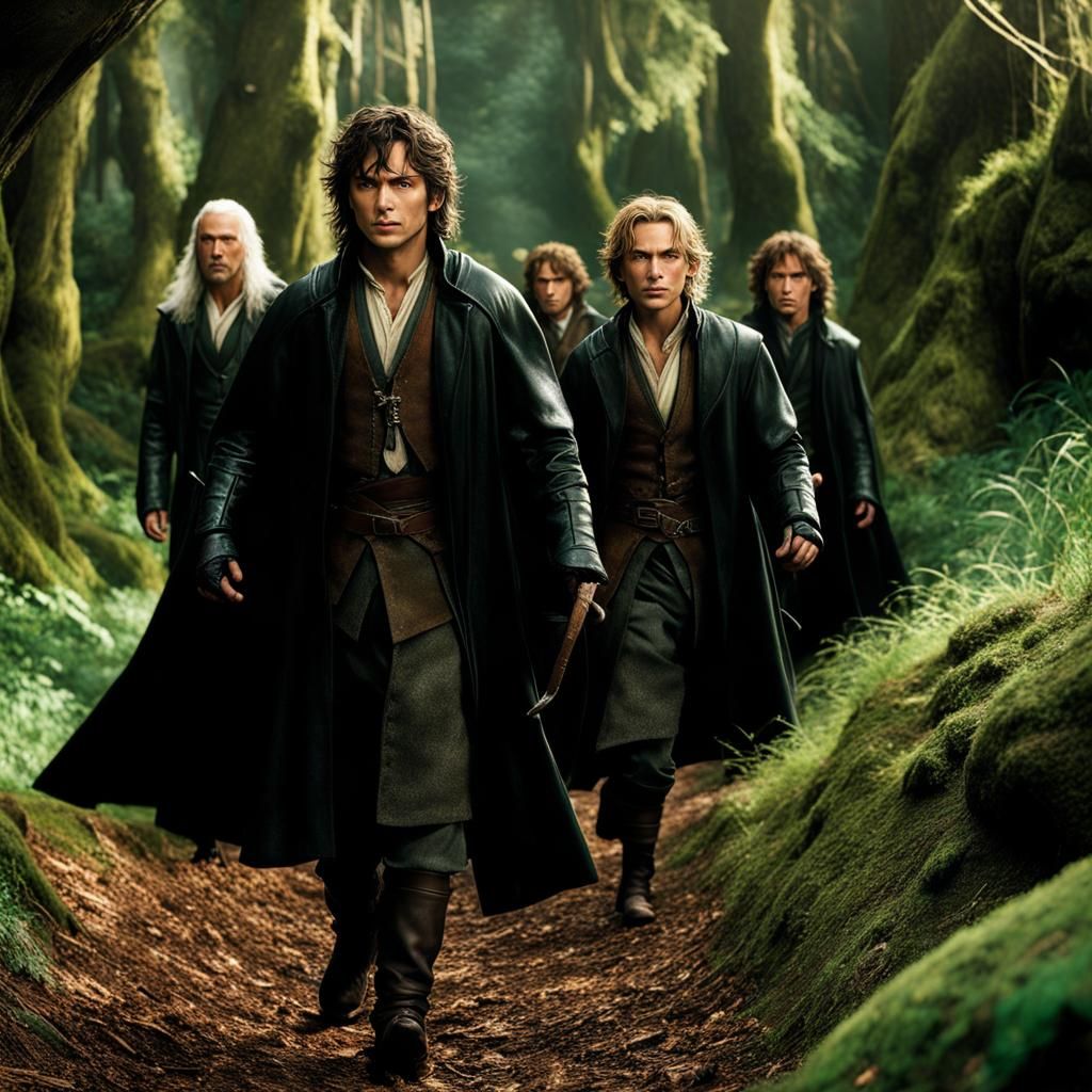 Hobbits Dodge Bullets in Matrix-Style Lord of the Rings