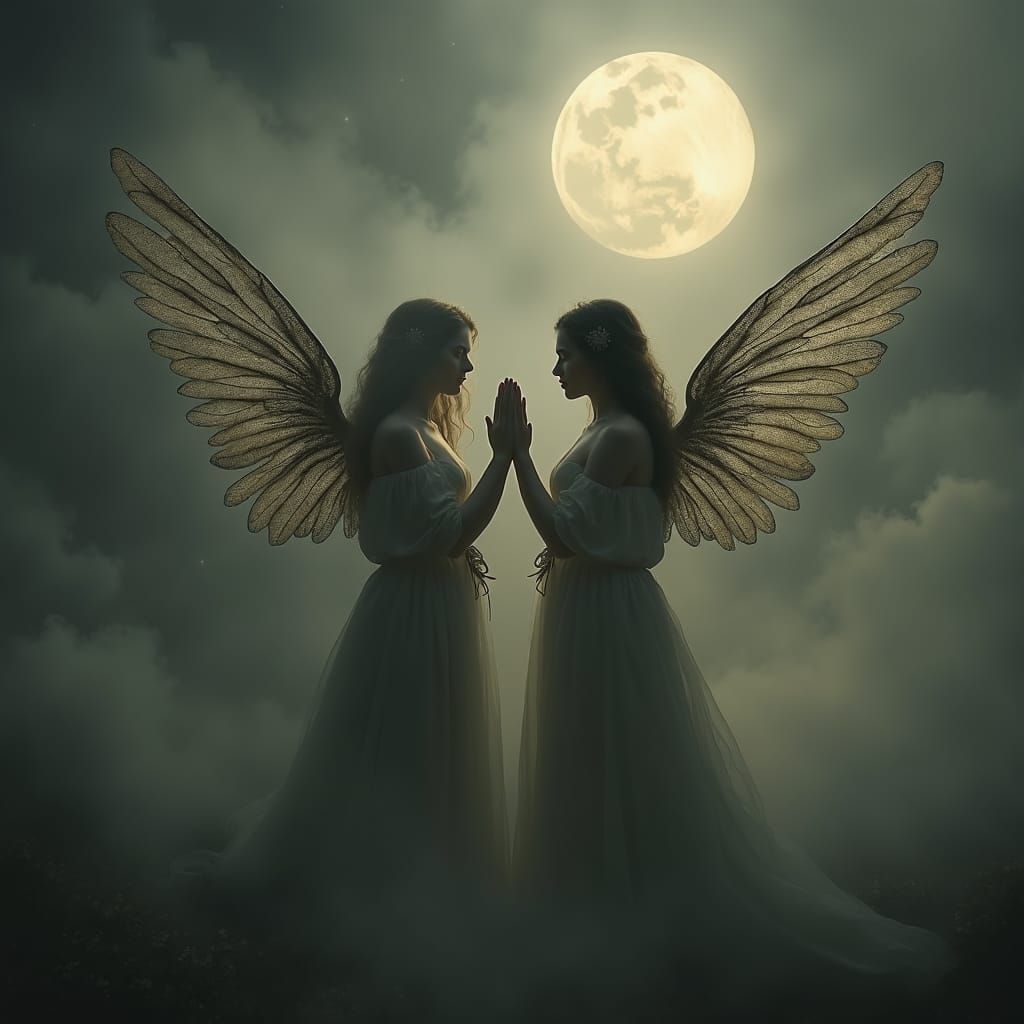 Ethereal Angels in Baroque Setting