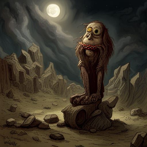 Nightmarish Vision in the Style of Doré