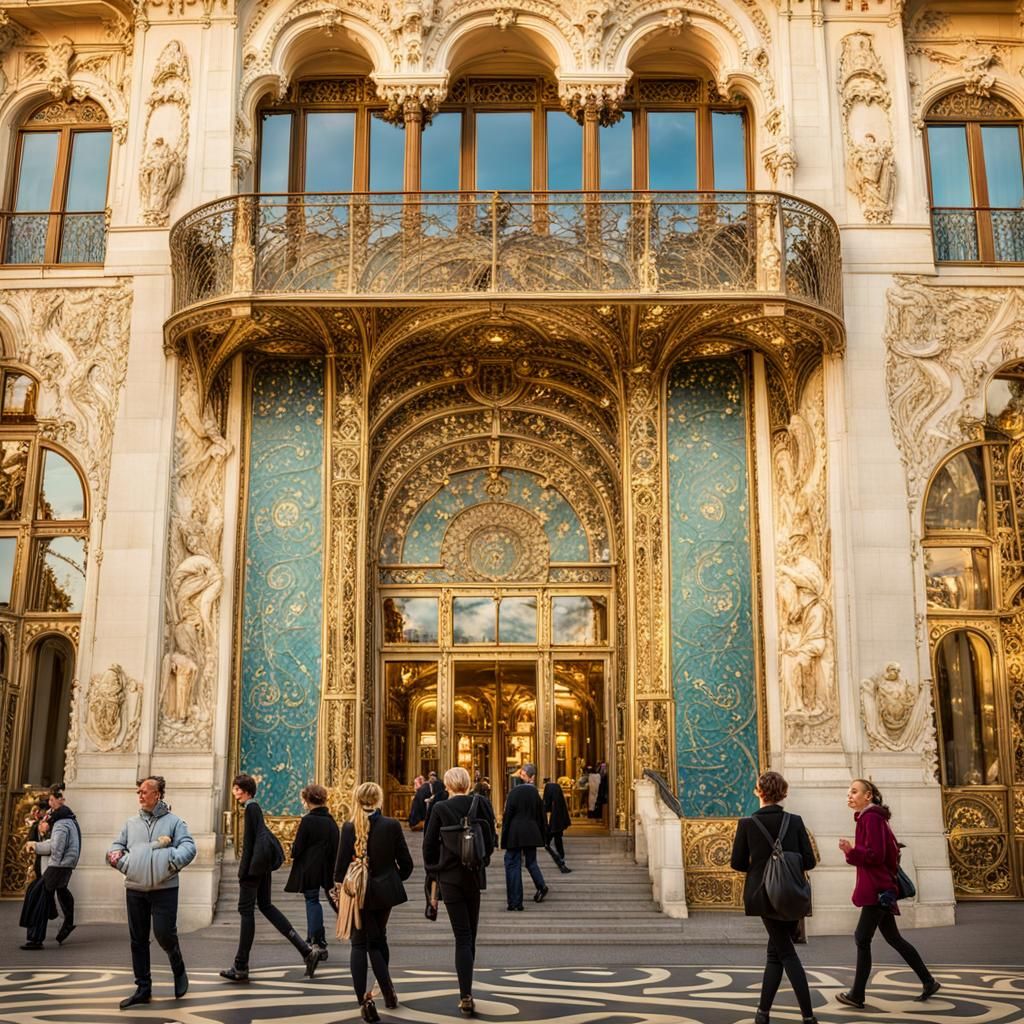 Gresham Palace Budapest: Art Nouveau Architecture
