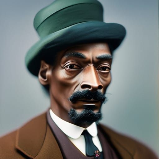 Snoop Dogg as Vintage Portrait