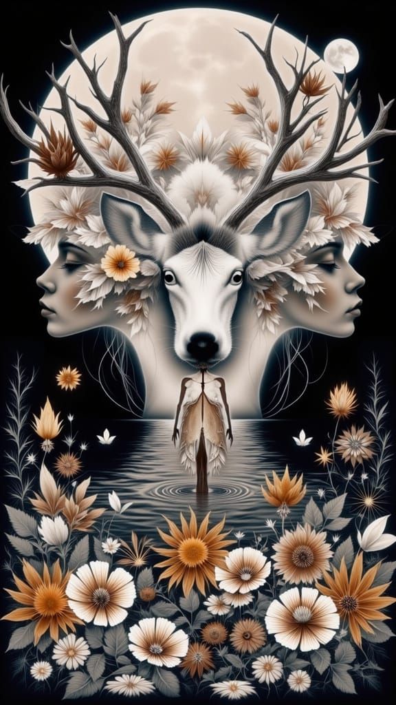 <lora:Kintsugi 1F:1.0> <lora:Shadow Maps:1.0>  A beautiful w...