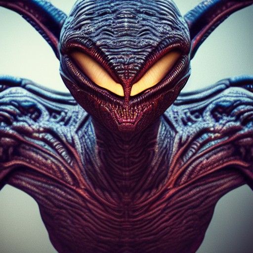 Alien Monster Captured with Professional Photography Techniq...