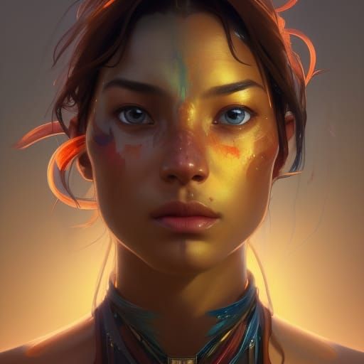 Hyperdetailed Avatar Portrait in Unreal Engine 5