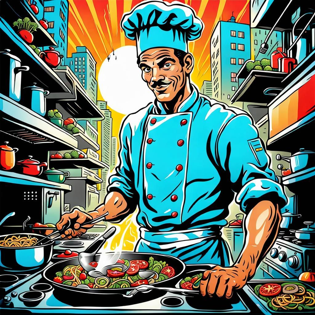 Psychedelic Comic Art of Urban Chef