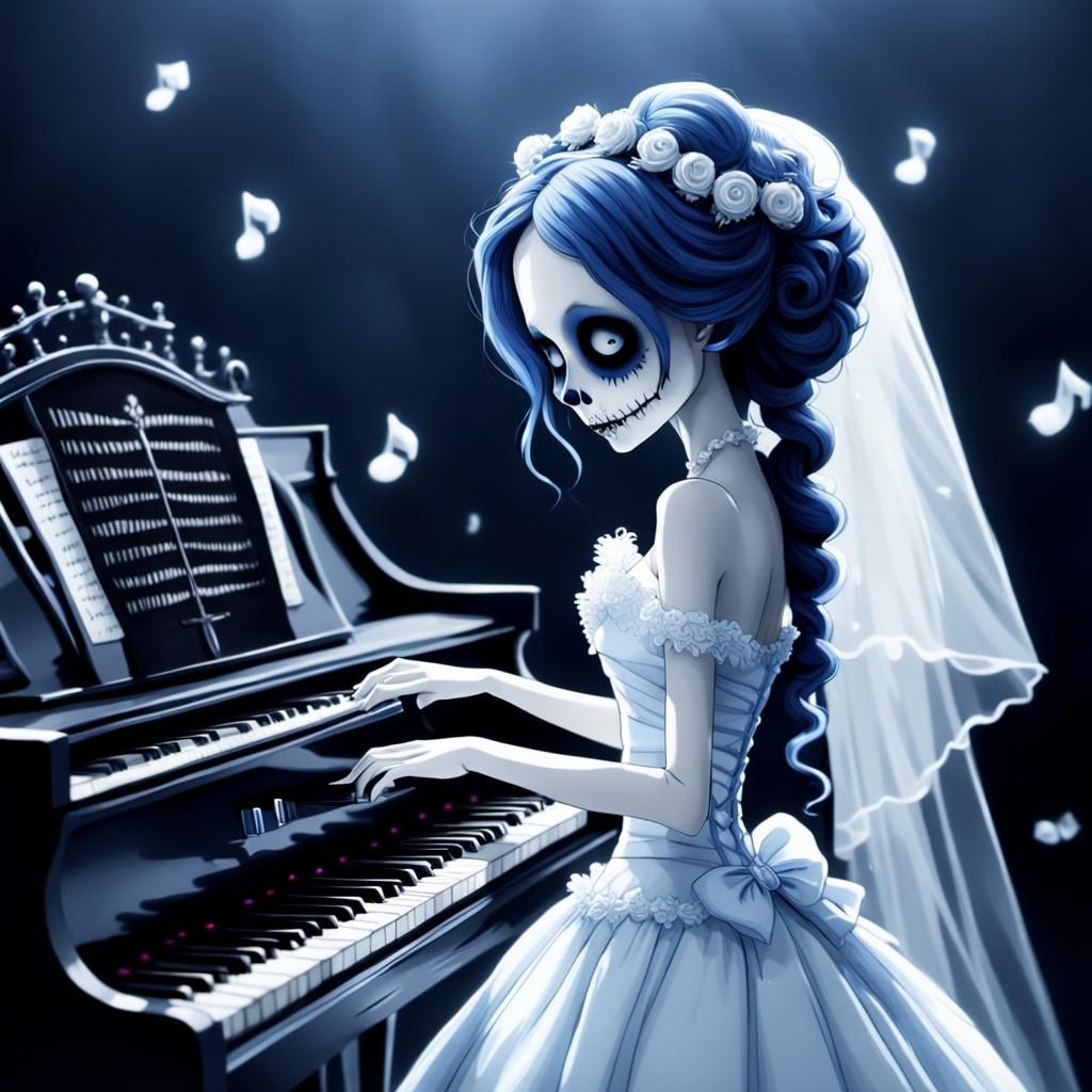 Inspired by Tim Burton anime movie Dead bride