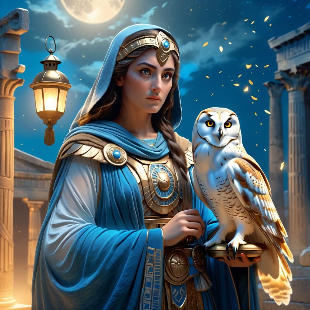 Athena, the Goddess of Wisdom (Greek Mythology)