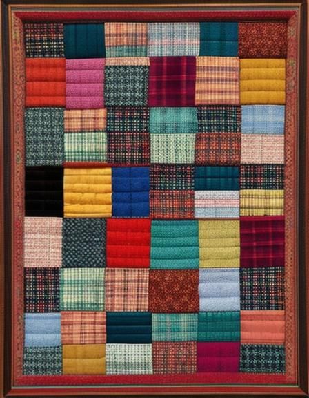 Colorful Abstract Patchwork Design