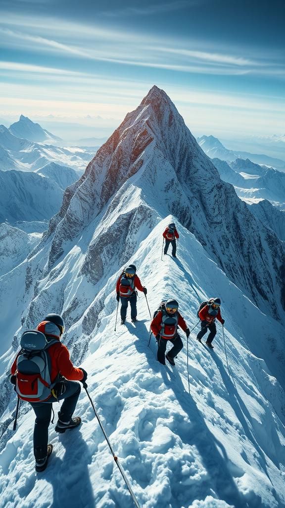 Support Systems - The Buddy System - Mountain Climbing