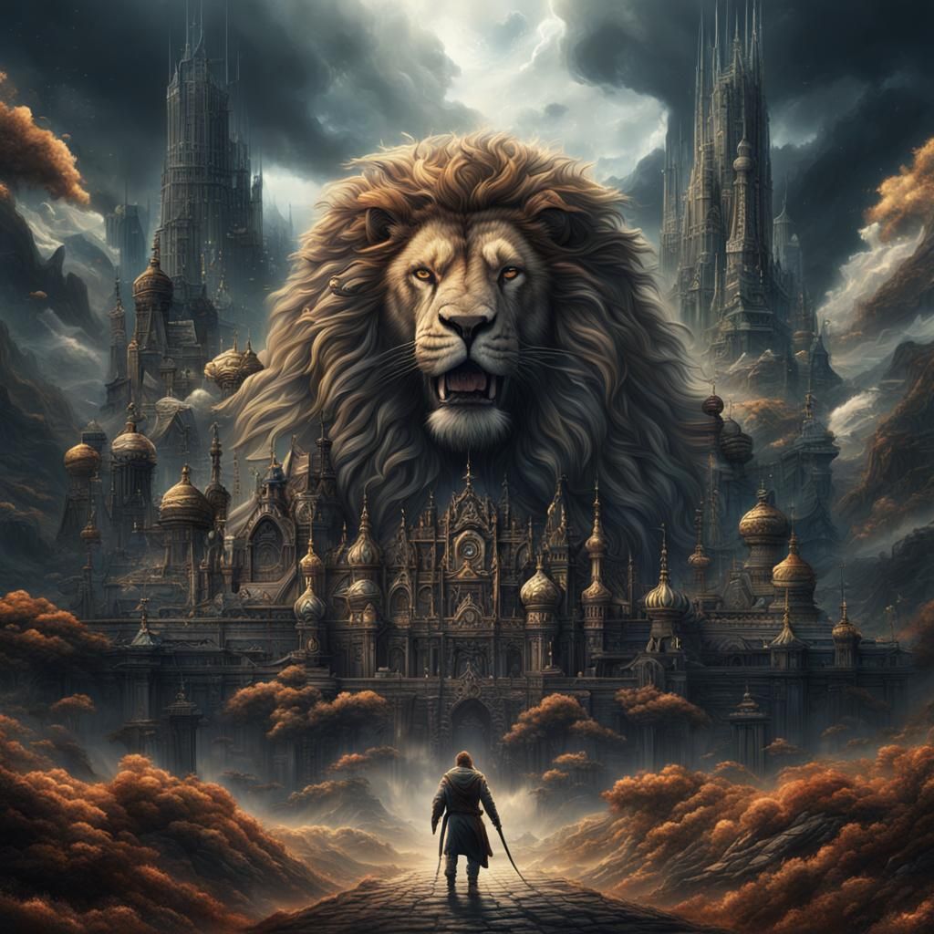 Epic Cinematic Digital Matte Painting of Strength