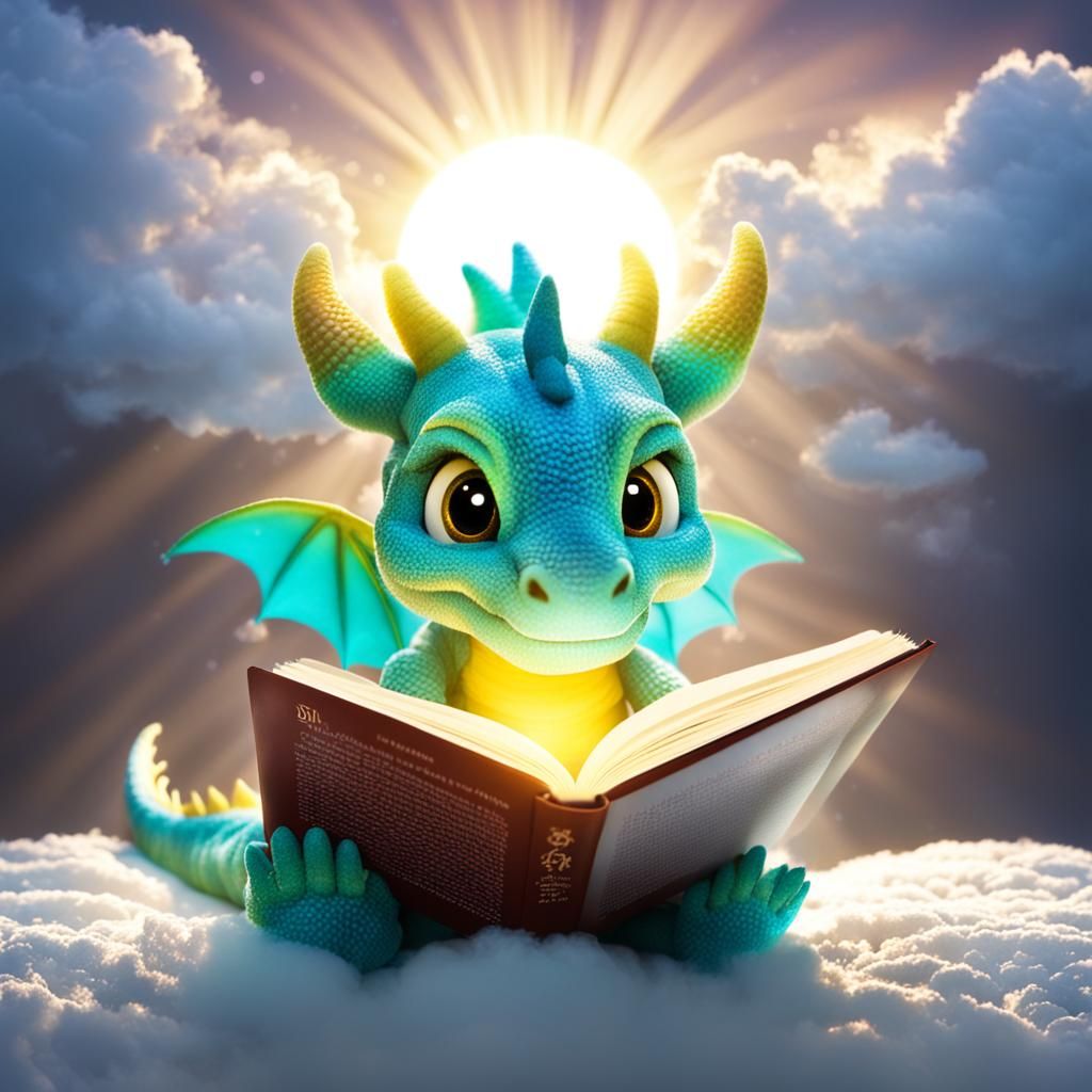 Baby Dragon Reading: Divine and Ethereal