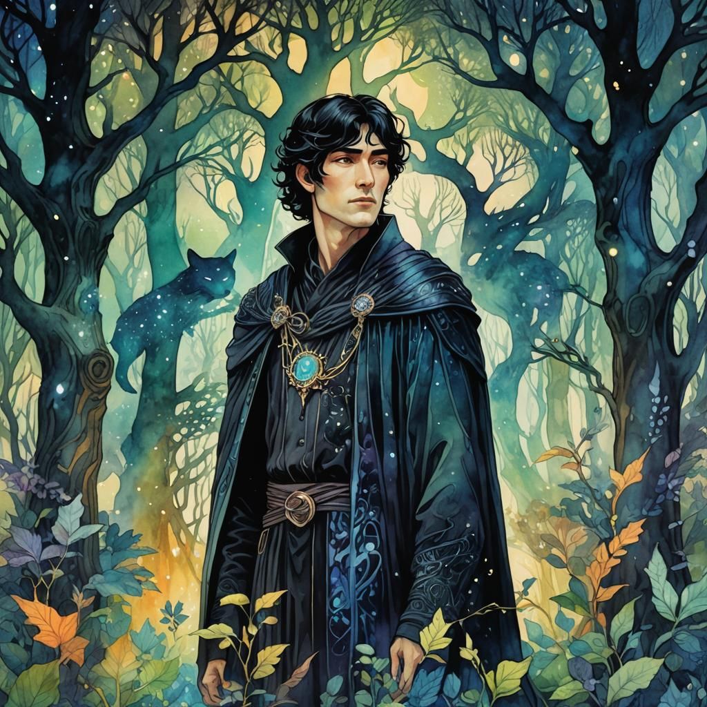 Shadow Wolfkin of the Silent Woods